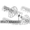 FEBEST 95GCY-40540808X (95GCY40540808X) Seal, wheel hub