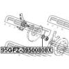 FEBEST 95GFZ-39500808X (95GFZ39500808X) Seal, wheel hub
