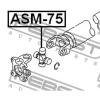 FEBEST ASM75 Joint, propshaft