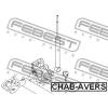 FEBEST CHAB-AVERS (CHABAVERS) Bush, shock absorber