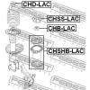 FEBEST CHSS-LAC (CHSSLAC) Mounting, shock absorbers