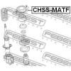 FEBEST CHSSMATF Mounting, shock absorbers