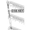 FEBEST DSB-NEX (DSBNEX) Spacer Bush, shock absorber