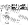 FEBEST DSS-LANFR (DSSLANFR) Mounting, shock absorbers