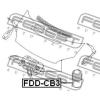 FEBEST FDD-CB3 (FDDCB3) Buffer, bonnet
