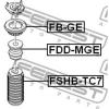 FEBEST FDD-MGE (FDDMGE) Shock Absorber