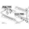 FEBEST FSB-TRR (FSBTRR) Stabiliser Mounting