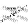 FEBEST MCB-011 (MCB011) Bearing, propshaft centre bearing