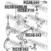 FEBEST MZAB-045RUB (MZAB045RUB) Control Arm-/Trailing Arm Bush