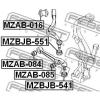 FEBEST MZBJB-541 (MZBJB541) Repair Kit, ball joint