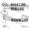 FEBEST RNSS-LOG (RNSSLOG) Mounting, shock absorbers