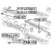 FEBEST TAB-161 (TAB161) Control Arm-/Trailing Arm Bush