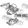 FEBEST TMB-092 (TMB092) Engine Mounting