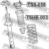 FEBEST TSS058 Mounting, shock absorbers