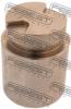 FEBEST 0476DA1R Piston, brake caliper