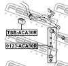 FEBEST 0123ACA30R Rod/Strut, stabiliser
