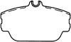BENDIX MKD598 Brake Pad Set, disc brake