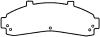 BENDIX MKD652 Brake Pad Set, disc brake
