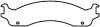 BENDIX MKD655 Brake Pad Set, disc brake