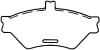 BENDIX MKD659 Brake Pad Set, disc brake