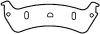 BENDIX MKD664 Brake Pad Set, disc brake
