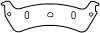 BENDIX MKD666 Brake Pad Set, disc brake