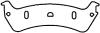 BENDIX MKD667 Brake Pad Set, disc brake