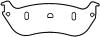 BENDIX MKD674 Brake Pad Set, disc brake