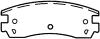 BENDIX MKD698 Brake Pad Set, disc brake