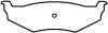 BENDIX MKD759 Brake Pad Set, disc brake