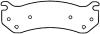 BENDIX MKD785 Brake Pad Set, disc brake
