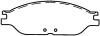 BENDIX MKD803 Brake Pad Set, disc brake