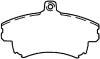 BENDIX MKD837 Brake Pad Set, disc brake