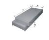 GOODWILL AG5402KCF Filter, interior air