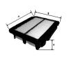 GOODWILL AG616 Air Filter