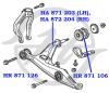 HANSE HA871203 Replacement part