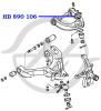 HANSE HB890106 Replacement part