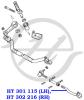 HANSE HT302216 Replacement part