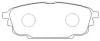 NiBK PN5476 Brake Pad Set, disc brake