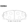 MK Kashiyama D-2064 (D2064) Brake Pad Set, disc brake