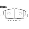 MK Kashiyama D2265 Brake Pad Set, disc brake