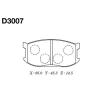 MK Kashiyama D3007 Brake Pad Set, disc brake