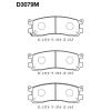 MK Kashiyama D3079M Brake Pad Set, disc brake