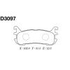 MK Kashiyama D3097 Brake Pad Set, disc brake