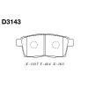 MK Kashiyama D3143 Brake Pad Set, disc brake