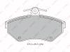 LYNXauto BD1214 Brake Pad Set, disc brake