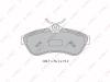 LYNXauto BD-2205 (BD2205) Brake Pad Set, disc brake