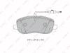 LYNXauto BD-2212 (BD2212) Brake Pad Set, disc brake