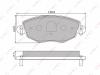 LYNXauto BD3006 Brake Pad Set, disc brake