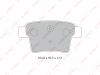 LYNXauto BD3008 Brake Pad Set, disc brake